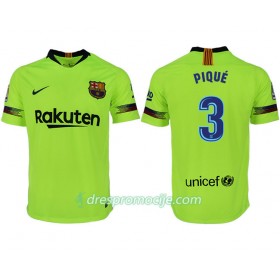 FC Barcelona Dres PIQUE 3 Gostujući 2018/19 Kratkih Rukava